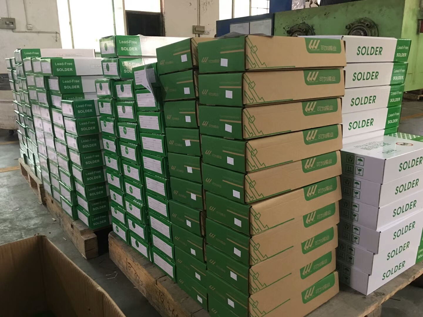 The telescopic door padlock clamp is suitable for 1.6mm 200g environmentally friendly leaded solder wire details Picture