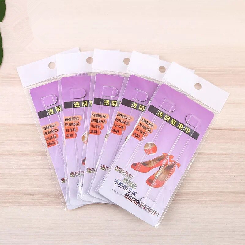 新款硅胶透明女皮鞋束鞋带免绑免系固定防松脱 厂家直销大量批发