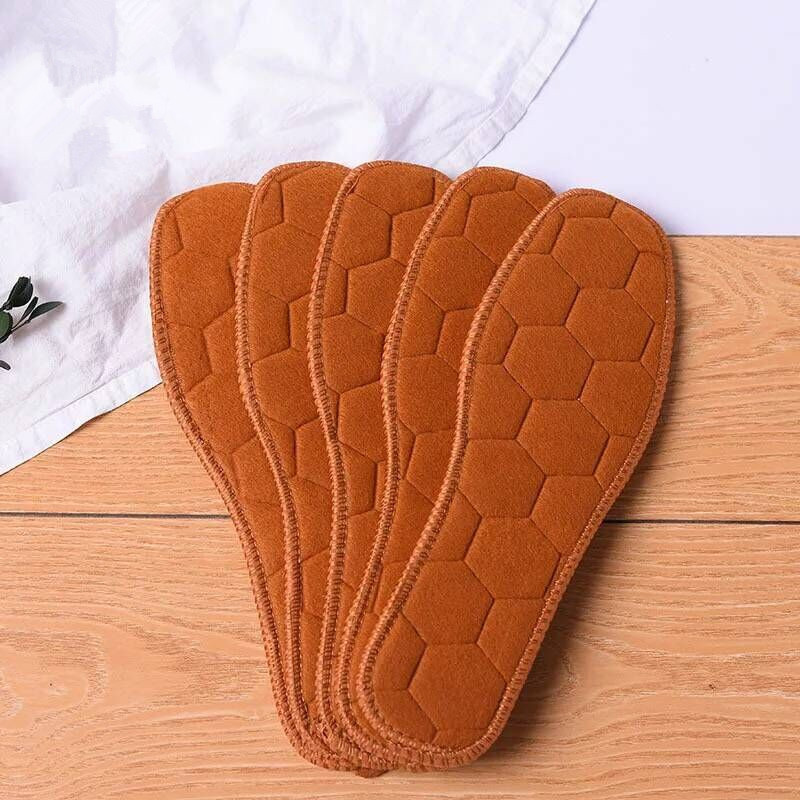Wholesale of plush insoles for both men and women, winter sweat-absorbing thickened, shock-absorbing and warm plush insoles Application Scenario