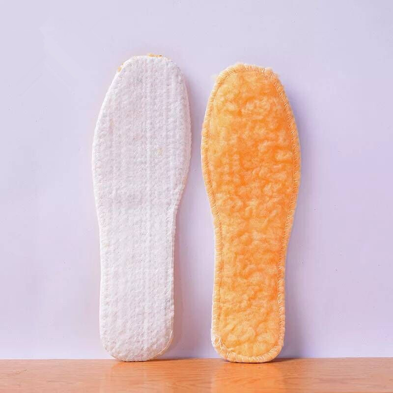 Factory direct sales of winter comfortable and warm insoles, artificial lambskin insoles, comfortable and breathable wool-like pads and pads details Picture