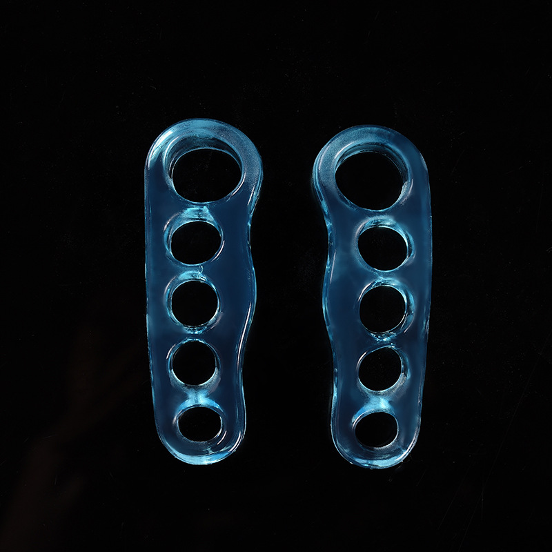 Wholesale manufacturer of silicone five-toe correction braces for hallux valgus split-toe bone overlap fixator