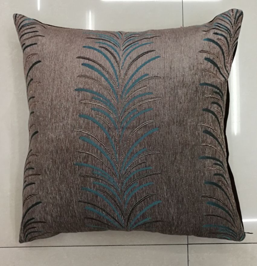 Jacquard embroidery Sherry sofa, car throw pillow, cushion pillow, backrest, square pillowcase Specification image
