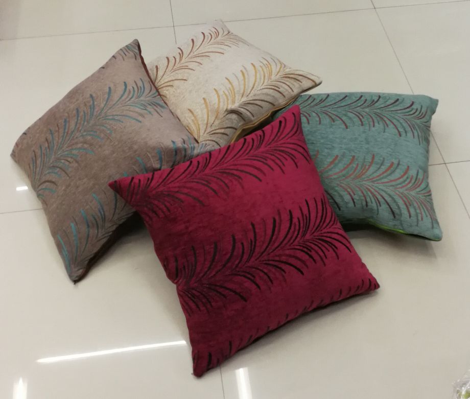 Jacquard embroidery Sherry sofa, car throw pillow, cushion pillow, backrest, square pillowcase