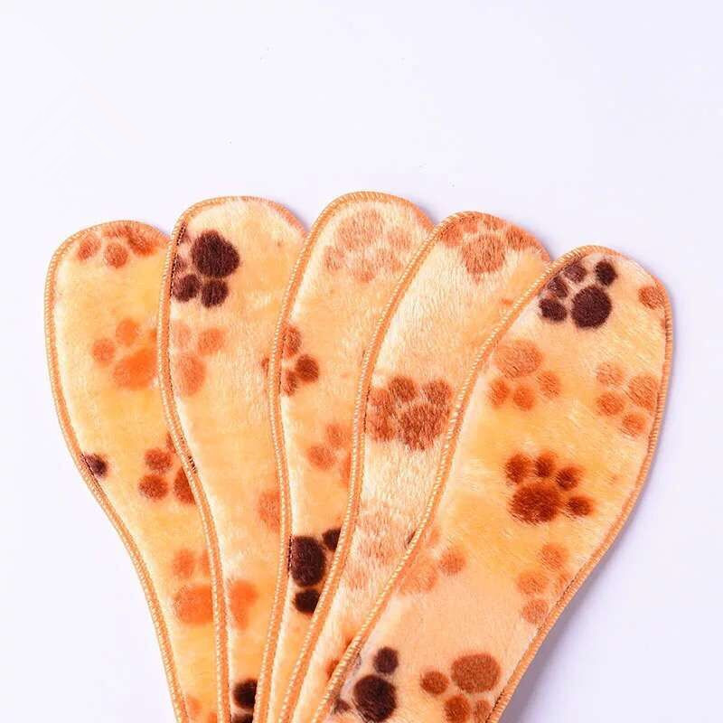 New winter warm insoles, thickened plush insoles, faux cashmere felt insoles, and artificial wool insoles Application Scenario