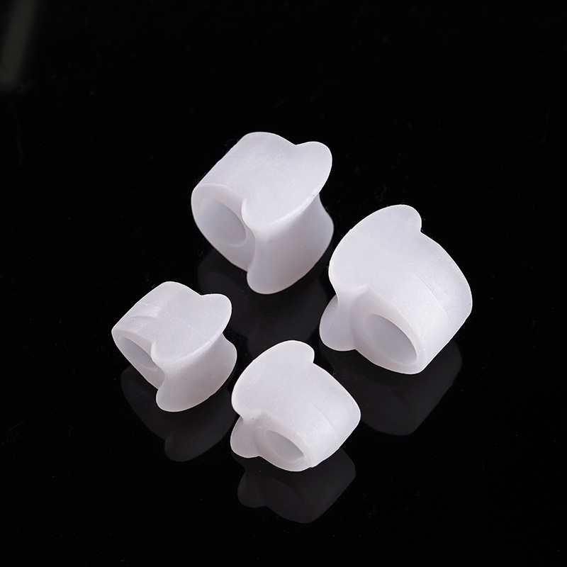 Hallux valgus corrector, toe divider, day and night use silicone adult big toe bone overlapping toe care pad Specification image