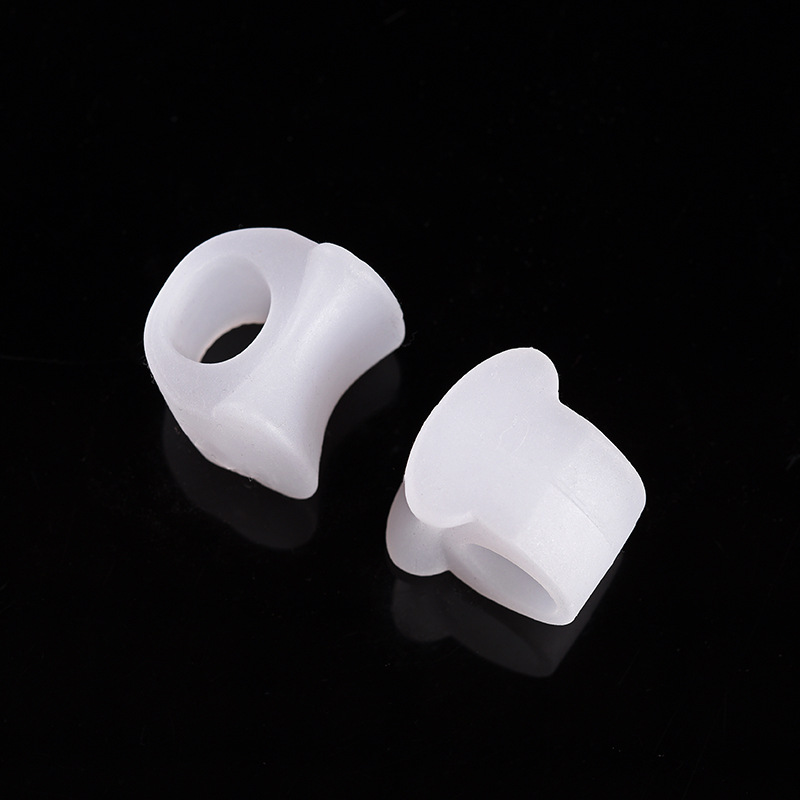Hallux valgus corrector, toe divider, day and night use silicone adult big toe bone overlapping toe care pad details Picture