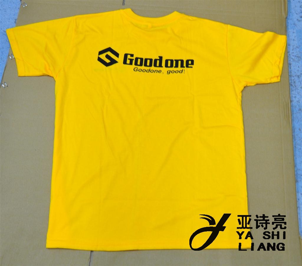 纯棉180克纯白色T恤印花空白圆领文化衫广告衫班服外贸T恤活动产品图