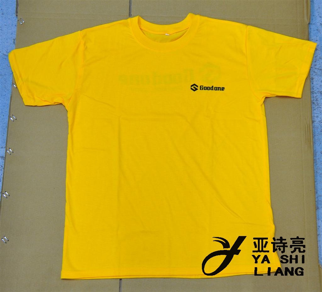纯棉180克纯白色T恤印花空白圆领文化衫广告衫班服外贸T恤活动