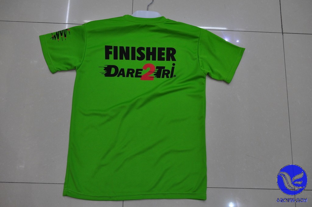 Yiwu good sports T-shirt advertising shirt customized smooth perspiration cloth comfortable breathable gift T-shirt race T-shirt