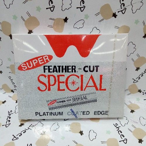霸气盒装超级H羽毛牌白金刀片
