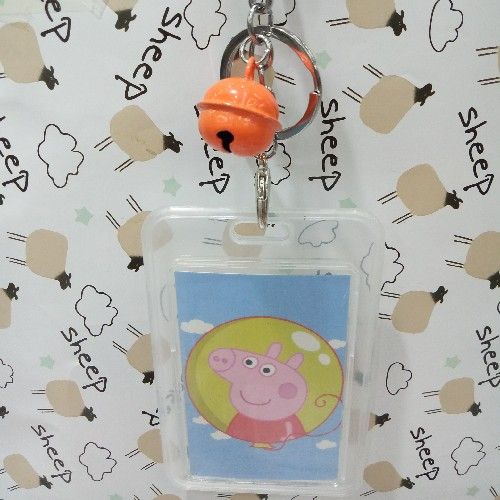 The 2018 bestseller Peppa Pig bell hard plastic bus card holder