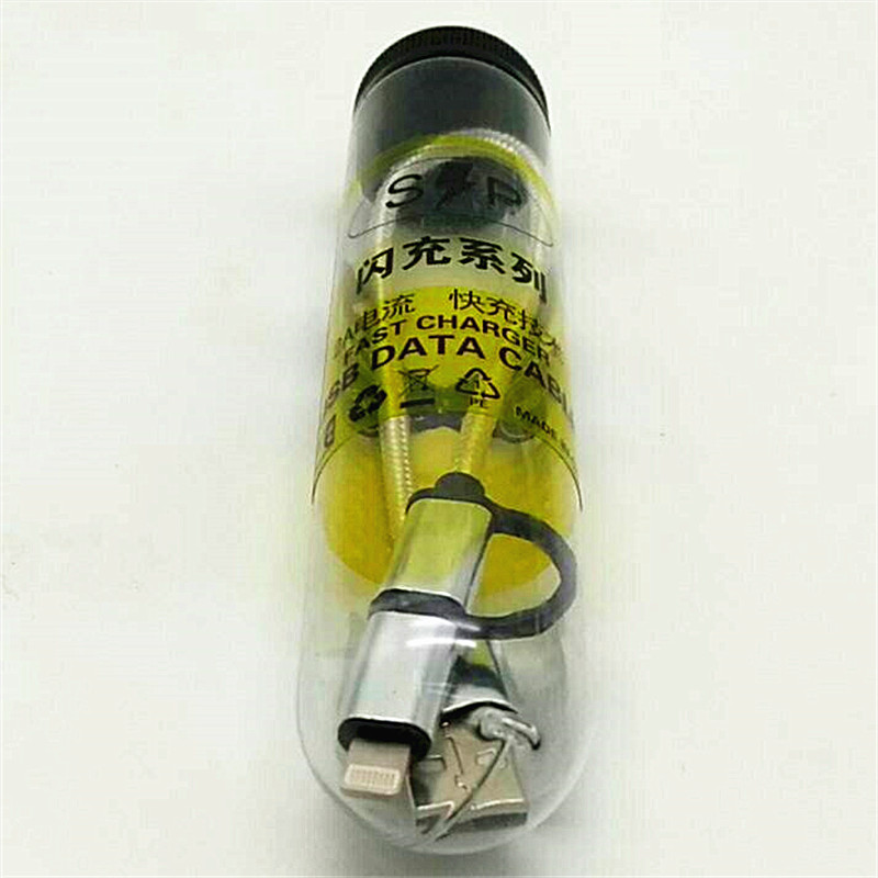 Boxed premium data cable, Apple and Android integrated data cable Application Scenario