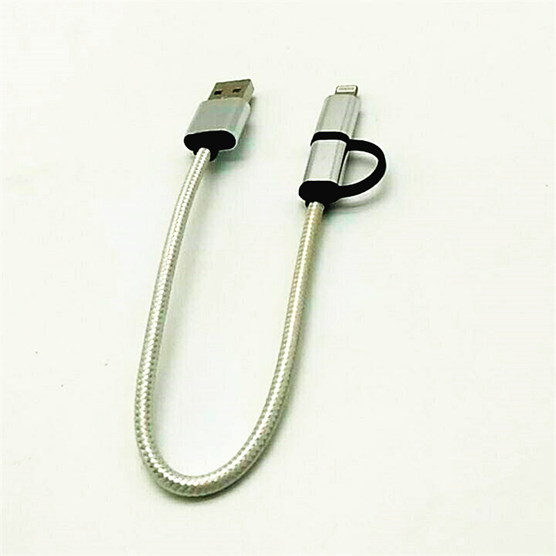 Boxed premium data cable, Apple and Android integrated data cable details Picture