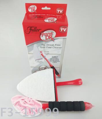 Pane Dr360度旋转伸缩玻璃清洁刷三角玻璃清洁擦汽车窗刷清洁刮