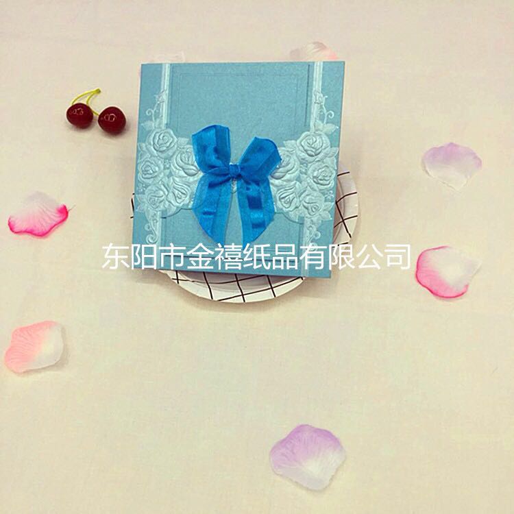 Direct sales, customization and wholesale of Jinxi Paper Products Square Gilded printed wedding invitations/invitations from the manufacturer details Picture