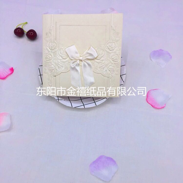 Direct sales, customization and wholesale of Jinxi Paper Products Square Gilded printed wedding invitations/invitations from the manufacturer Application Scenario