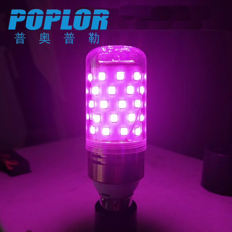 LED Color Candle Light 12W Aluminum Corn Light Red Blue Green Purple E27/E14 thumbnail