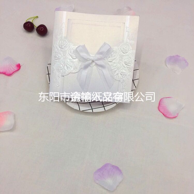 Direct sales, customization and wholesale of Jinxi Paper Products Square Gilded printed wedding invitations/invitations from the manufacturer