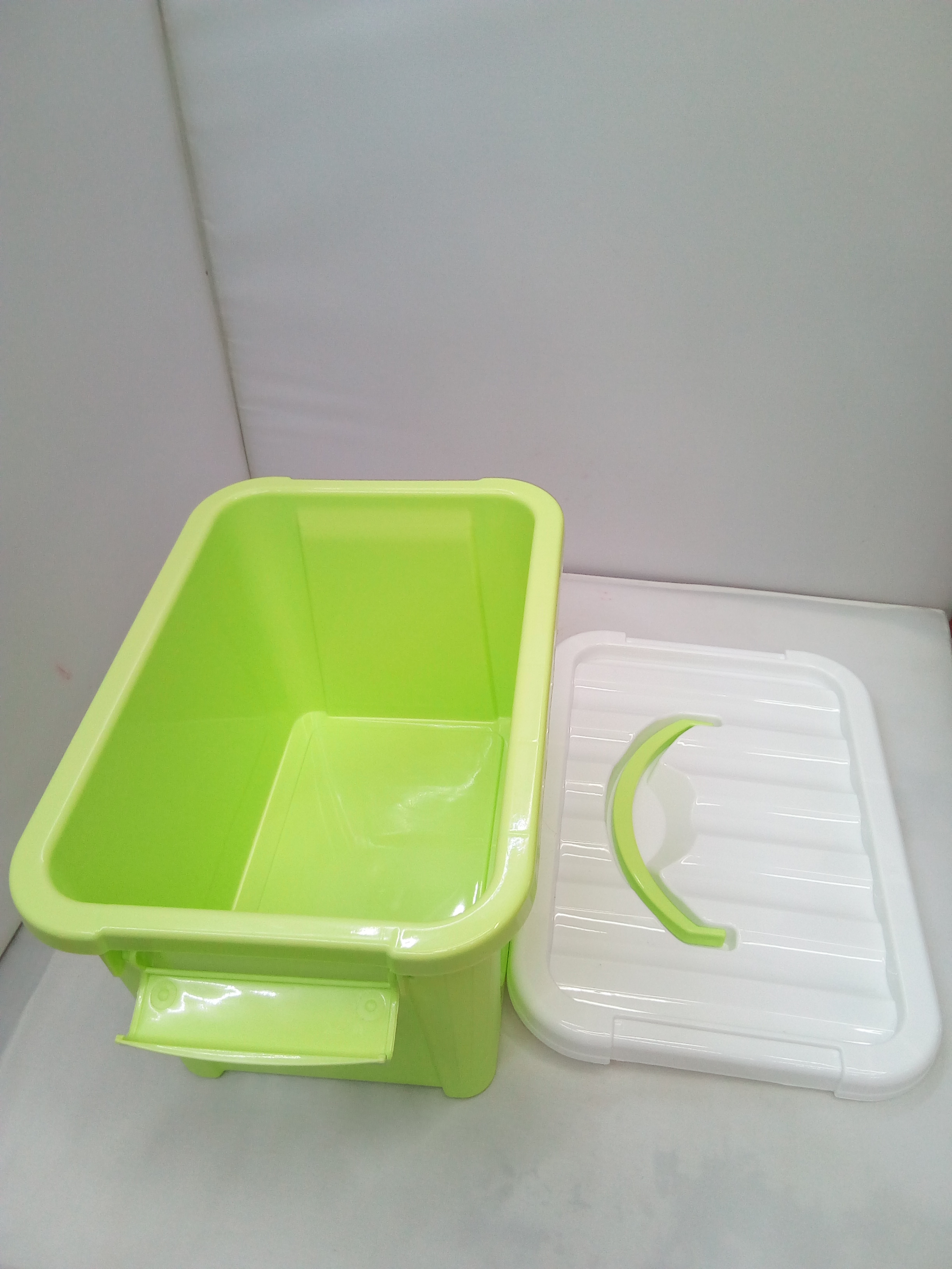 Plastic Storage Box With Lid Organizer Desktop Storage Box Toys, Sundries, Clothing, Cosmetics Storage Box Specification drawing