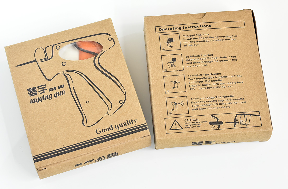 Tag gun, glue needle gun, pin header gun, Qinyu tag gun, glue needle gun, label gun, trademark gun, tag gun, thick needle gun, thick material tag gun