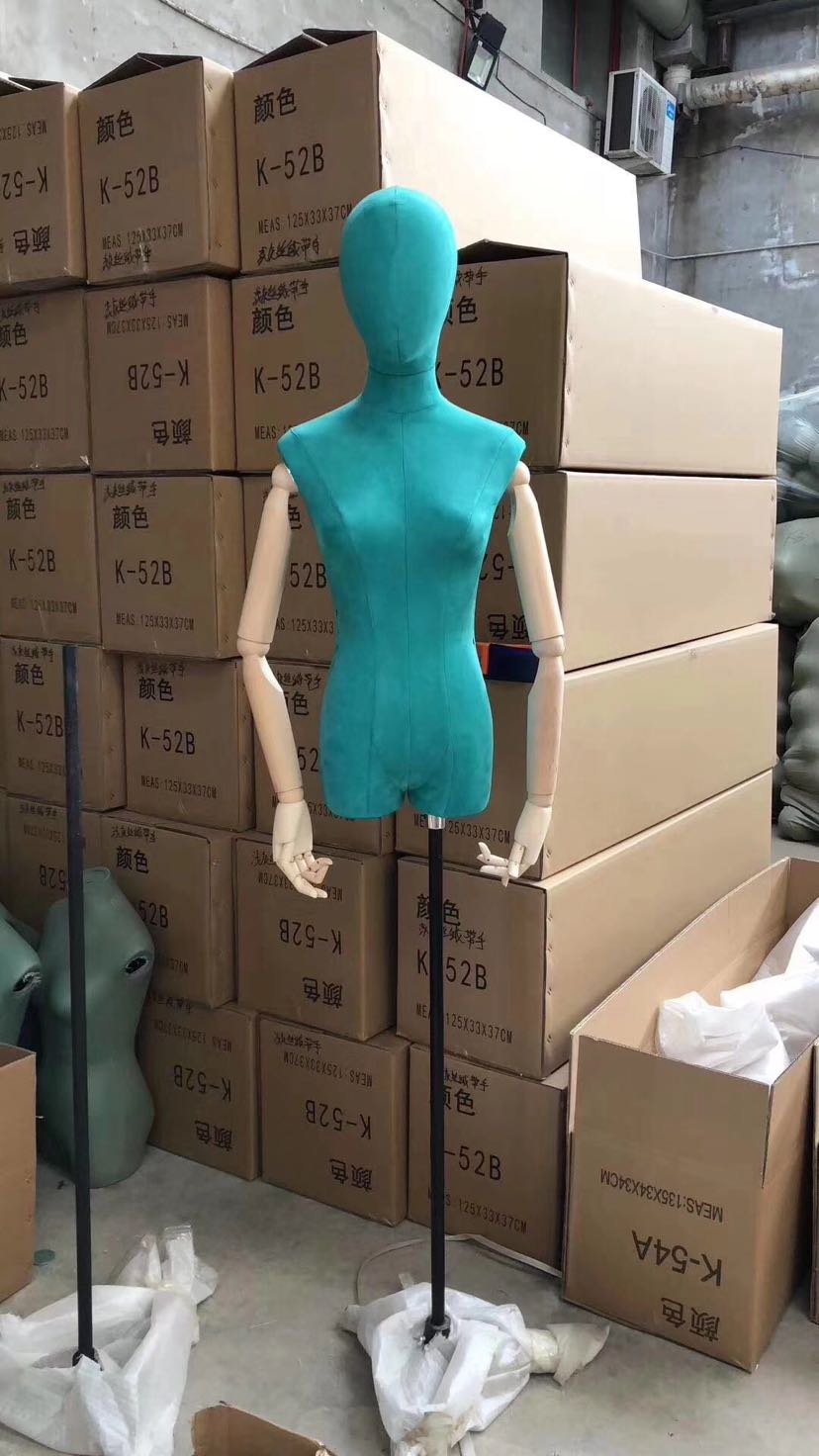 服装道具模特包布模关节模特产品图