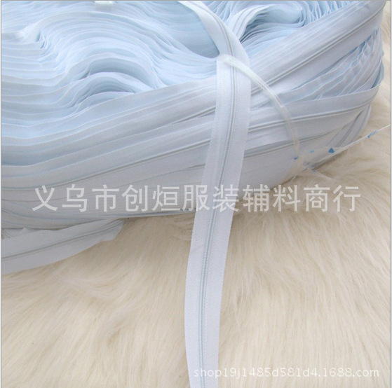 厂家直销长期供应码装拉链 导套拉链 黑白彩现货 可做固色 环保