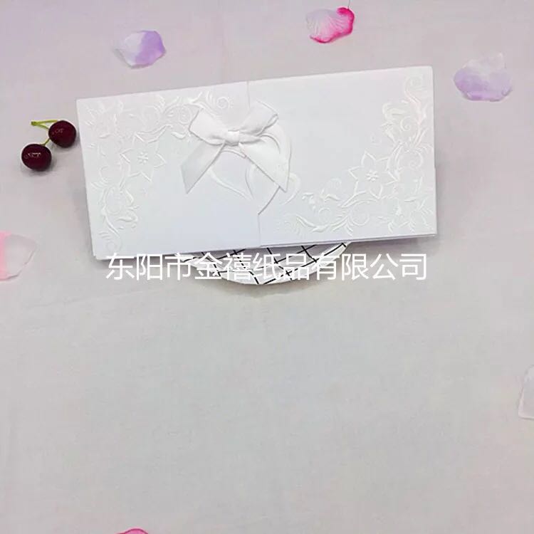 Factory direct sales, customization and wholesale of printed long, insertable candy-colored wedding invitations/banquet invitations details Picture