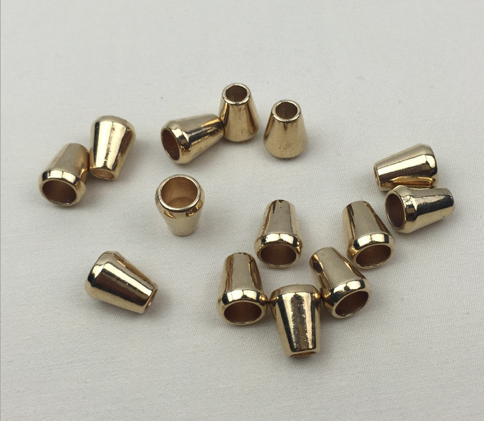 厂家直销 圆锥形合金小喇叭吊钟合金帽钟绳扣大喇叭合金吊钟产品图