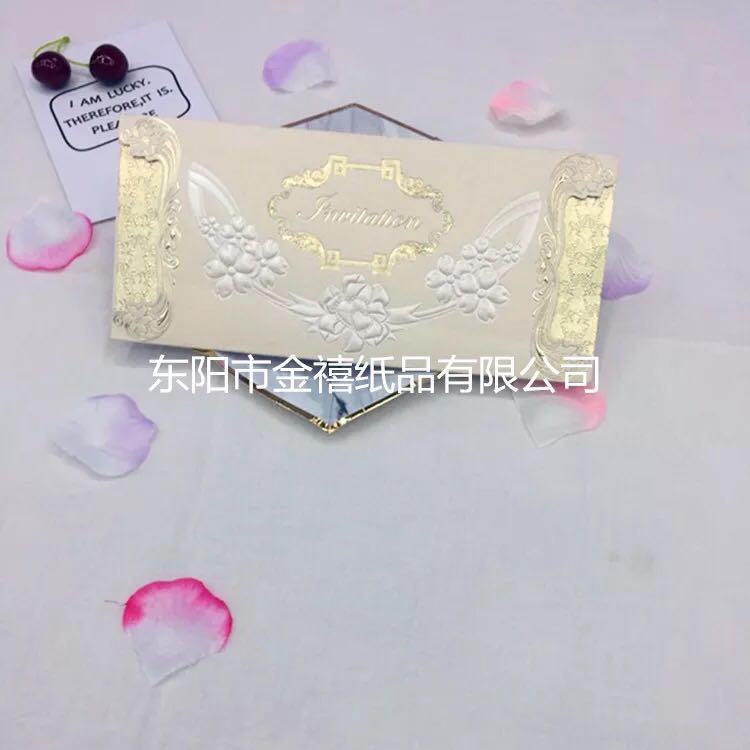 Creative 2018 New Style Wedding Invitations/Banquet Invitations - Direct Sales, Customization and wholesale from Jinxi Paper Products Factory Application Scenario