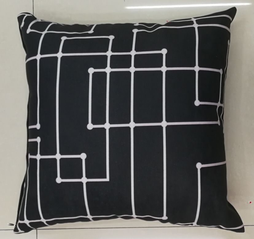 Simple Fashion Geometric Pattern Sofa Cushion Cover Specification drawing
