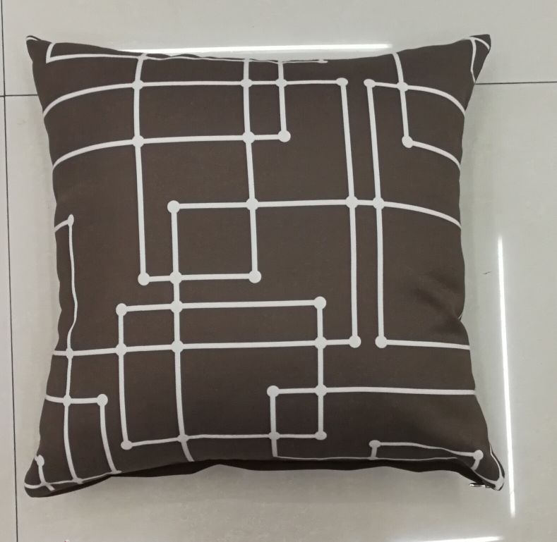 Simple Fashion Geometric Pattern Sofa Cushion Cover details Picture