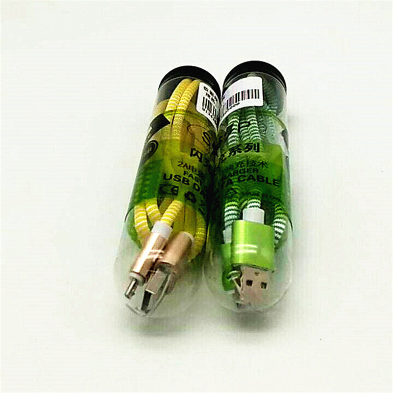 Android dedicated fast charging for cylindrical data cable