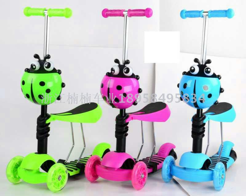 Three in one scooters, baby scooters, toy scooters, scooters Specification drawing