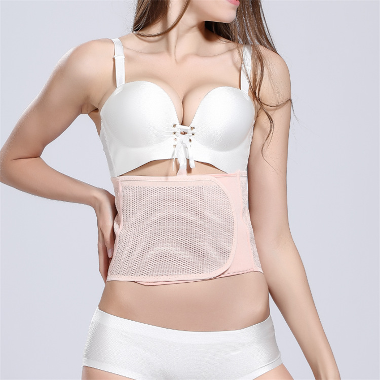 Manufacturers direct sales of postpartum abdominal retraction breathable thin binding belt to reduce belly plastic waist waist girdle female waist seal details Picture