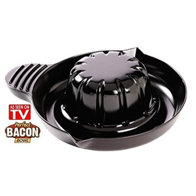 Perfect Bacon Bowl model of salad and bacon food