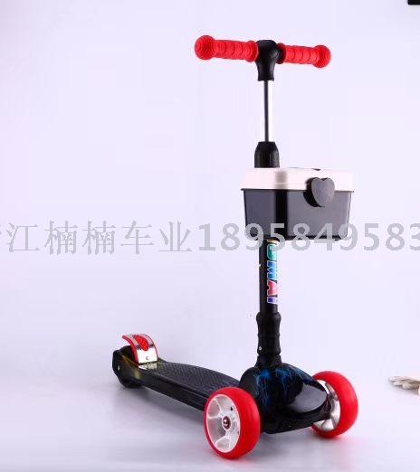Children's scooter rice high tricycle go-kart off-road vehicle children's scooter full figure
