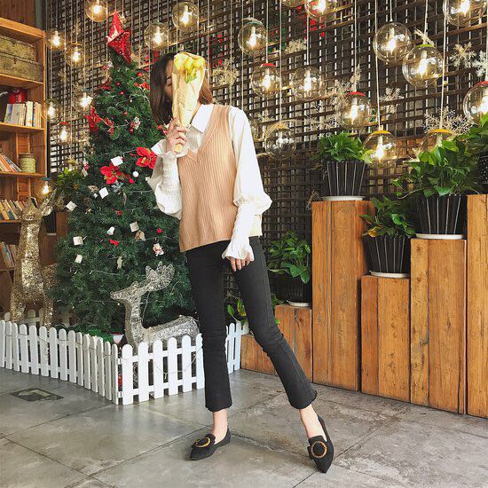 新款平底欧美单鞋产品图