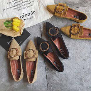 女式时装单鞋实物图