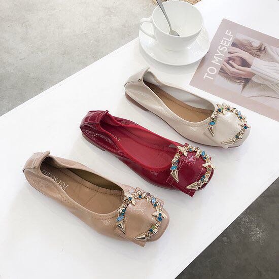 45软底平底单鞋产品图