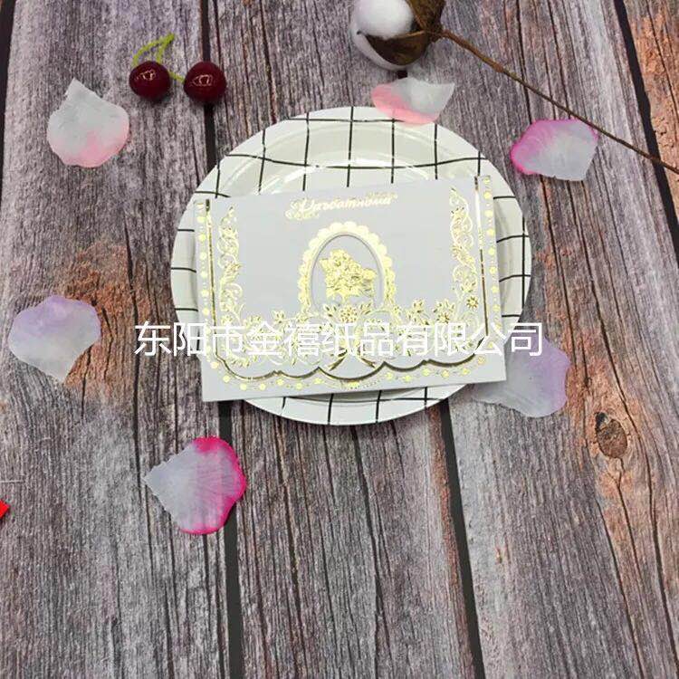 Factory direct sales, customization and wholesale of high-end candy-colored printed and gold-embossed wedding invitations/banquet invitations Application Scenario