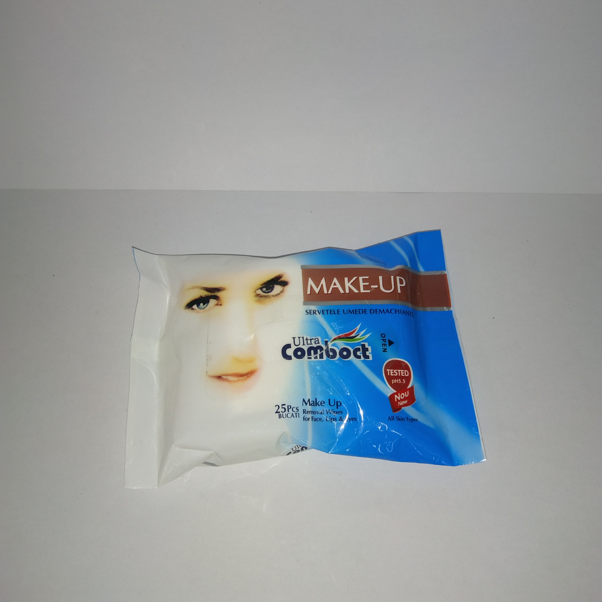 Oil Control Makeup Remover Wipes 25 Gentle Clean Deep Makeup Remover Pads With No Residue Specification drawing