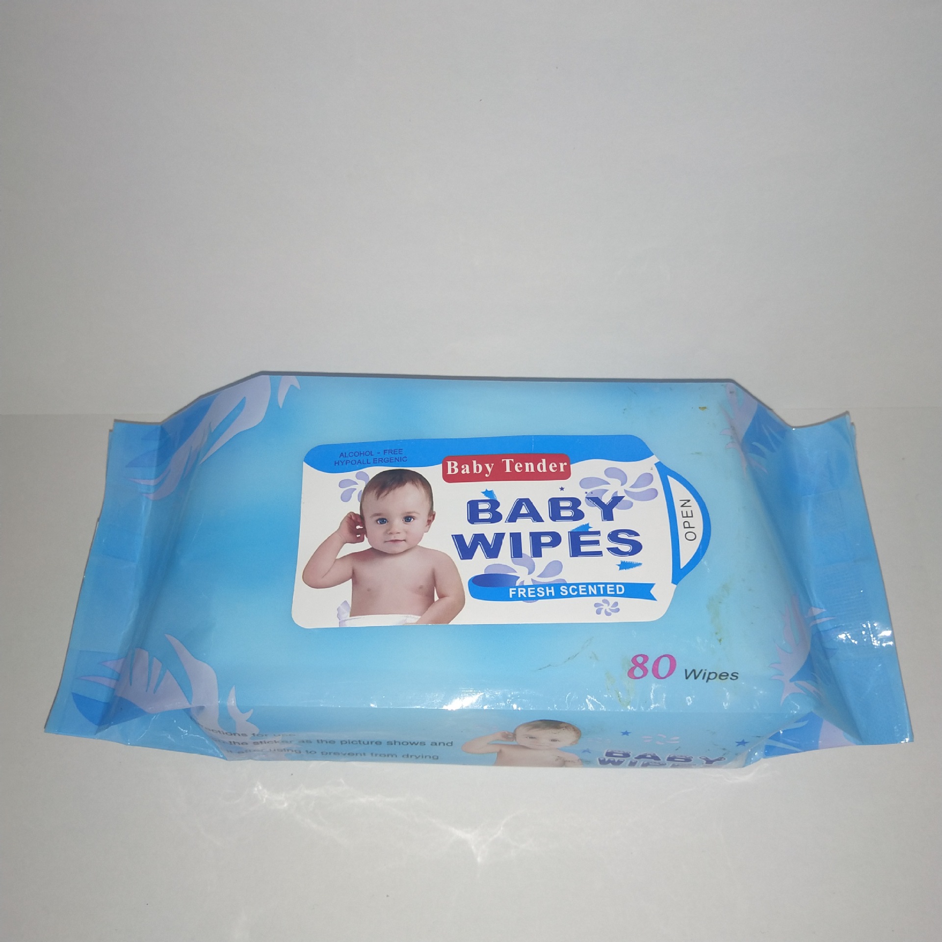 Baby Wipes For Baby's Hands And Mouth Newborn Baby Wipes For Infants With Cover Wholesale 80 Smoke details Picture
