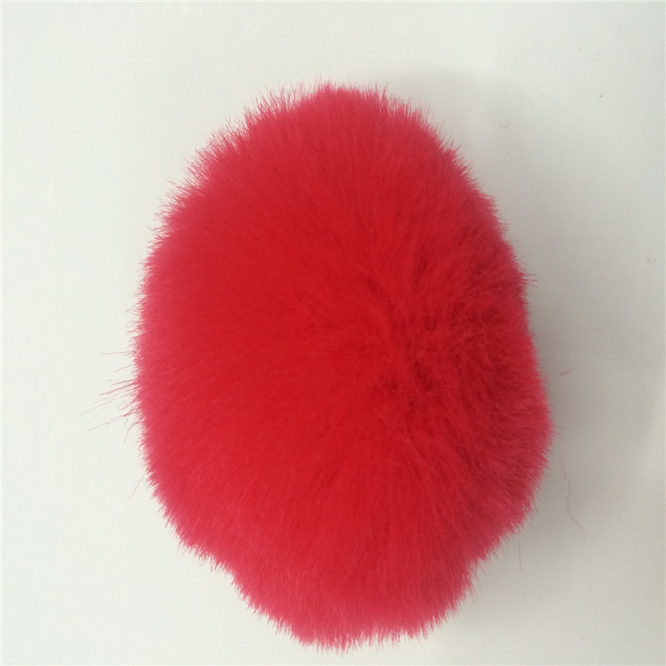 厂家批发仿水貂毛球 鞋服饰品手工diy毛球 仿真人造毛绒球