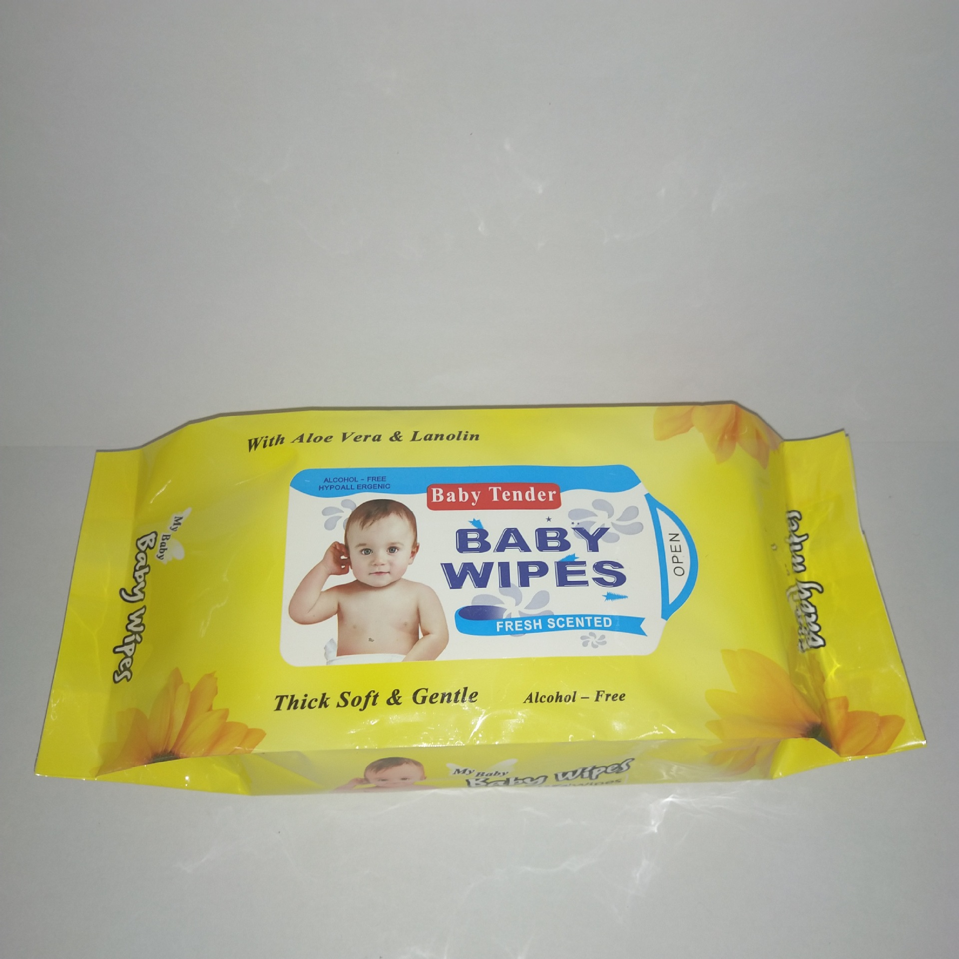 Baby Wipes For Newborn Hands And Mouth Farts Baby Wipes 80 Pump Wholesale (With Lid) Specification drawing