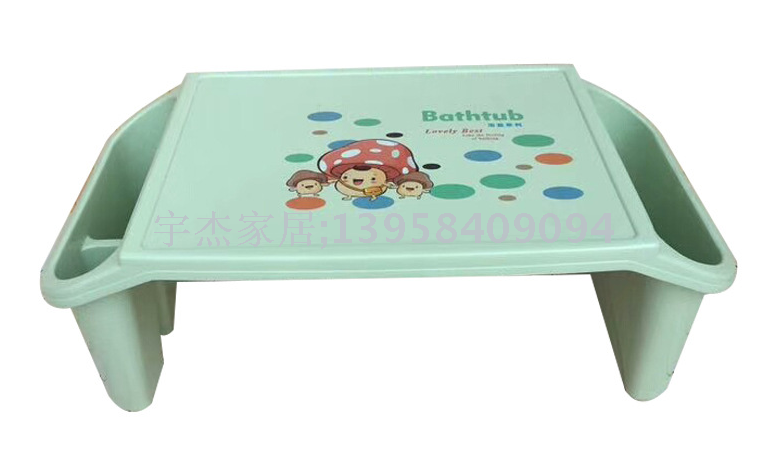 Yu Jie Plastic Thickened Computer Desk Lazy Computer Desk Plastic Lazy Desk Learning Table Specification drawing