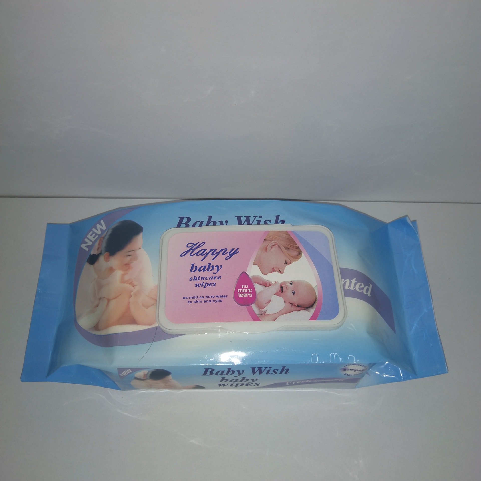 Baby Wipes Newborn Baby Wipes For Hands, Mouth And Farts 80 Pump Adult Wholesale With Lid details Picture