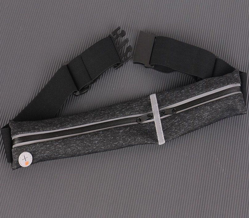Outdoor running waist bag, fitness elastic mobile phone storage bag, anti-theft invisible, portable and close-fitting belt for men and women's sports details Picture
