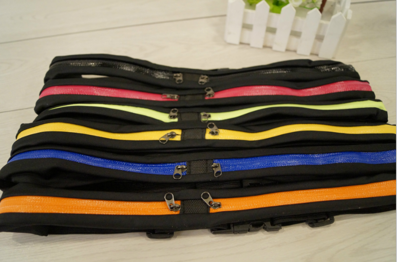 Factory direct sales of running and cycling waist bags, elastic invisible outdoor waist bags and chest bags, men's and women's fitness and running sports double bags Specification image