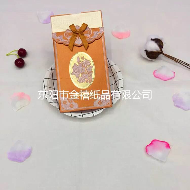 Direct sales, customization and wholesale of exquisite wedding invitations and banquet invitations with gilding and printing, long and insertable styles Specification image