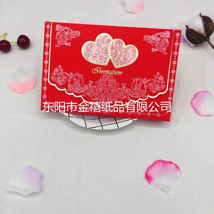 Jinxi Paper Products Factory offers direct sales of high-end candy-colored gilded wedding invitations and banquet invitations for customization and wholesale Application Scenario
